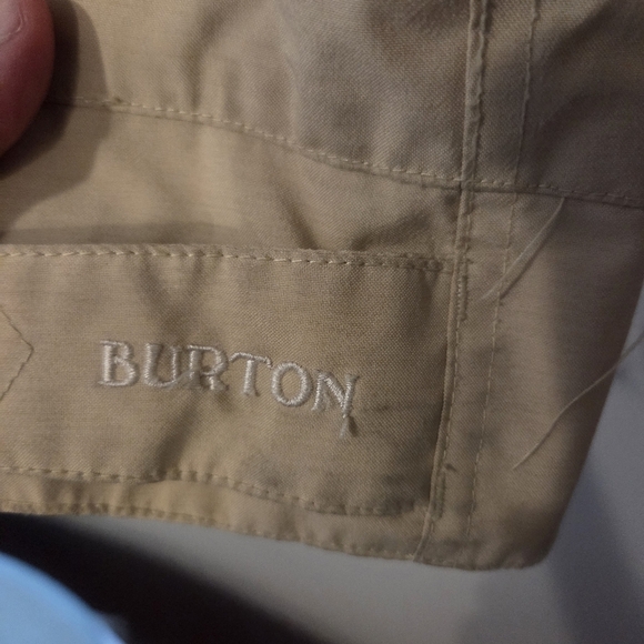 Burton Jacket Mens Tan Snow Coat Covert Dhaka Living Coat Ski Snowboard. S Small - Picture 4 of 7